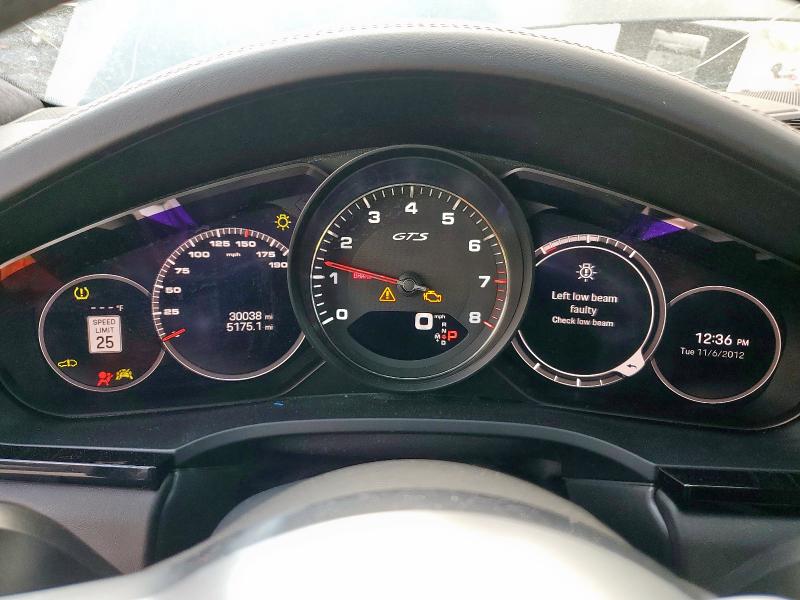 2023 Porsche Cayenne coupe VIN WP1BG2AY5PDA33226 COPART salvage auction — Front End, FL - CERTIFICATE OF DESTRUCTION, sold $35,000 on 2026-02-04 (photo 9)