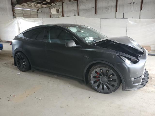 2022 Tesla Model y VIN 7SAYGDEF2NF537662 COPART salvage auction — FRONT END, TX - SALVAGE VEHICLE TITLE, sold $8,200 on 2026-07-06 (photo 4)