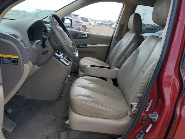 2014 Kia SEDONA VIN KNDMH4C75E6548381 COPART salvage auction — FRONT END, IL - SALVAGE CERTIFICATE, sold $925 on 2026-07-09 (photo 7)