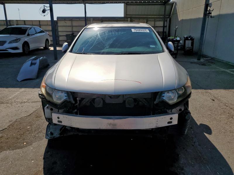 2010 Acura Tsx VIN JH4CU2F66AC011205 COPART salvage auction — FRONT END, Tx - Salvage Vehicle Title, sold $800 on 2026-07-24 (photo 5)