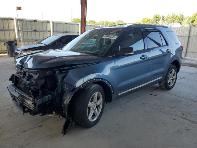 2018 Ford Explorer VIN 1FM5K7DH0JGB27392 COPART salvage auction — FRONT END, Salvage Title, sold $3,200 on 2026-07-20 (photo 1)