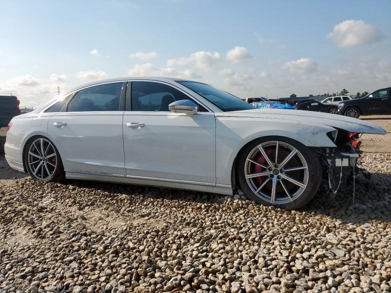 2023 Audi S8 VIN WAULSAF80PN003209 COPART salvage auction — FRONT END, Fl - Cert Of Title Slvg Rebuildable, sold $26,000 on 2026-07-28 (photo 4)