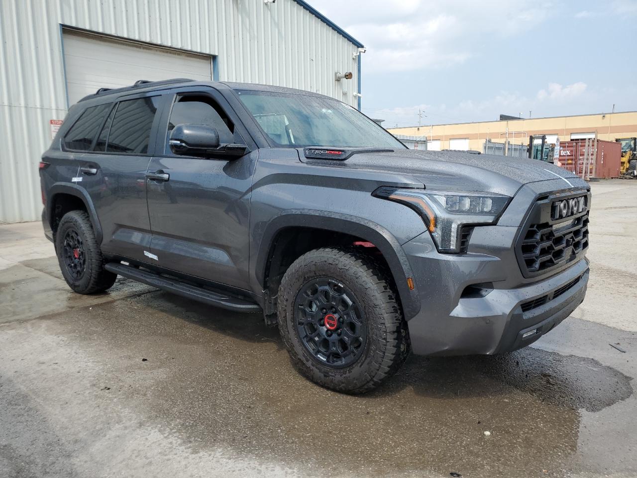 2024 Toyota Sequoia VIN 7SVAAABA6RX044074 COPART salvage auction — Vandalized, Salvage Title, sold $53,500 on 2025-12-01 (photo 4)