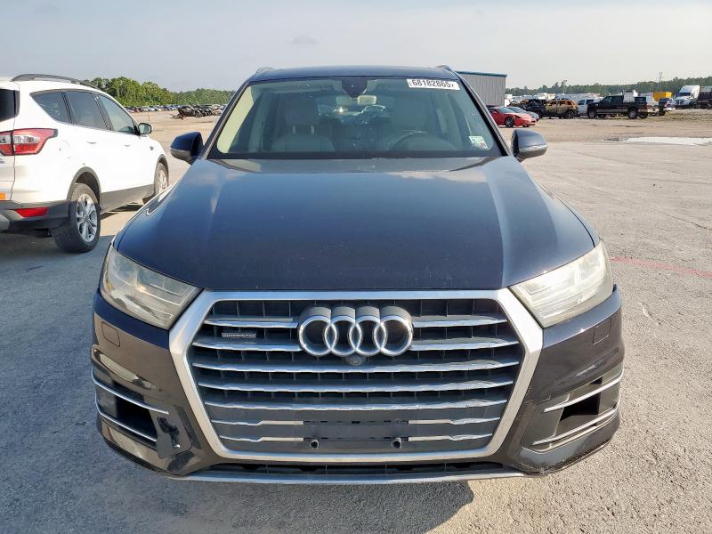 2017 Audi Q7 VIN WA1LAAF72HD018759 COPART salvage auction — MECHANICAL, La - Certificate Of Title, sold $4,850 on 2026-07-17 (photo 5)