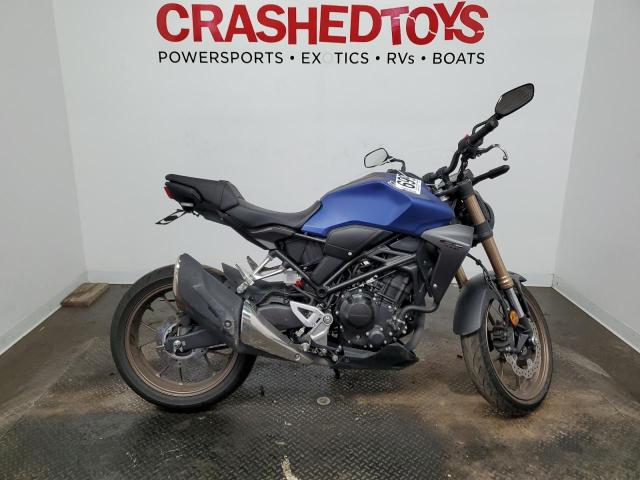 2022 Honda Cbf300 VIN MLHNC5555N5200233 COPART salvage auction — SIDE, Mn - Cert Of Title-Prior Salvage, sold $925 on 2026-07-30 (photo 1)
