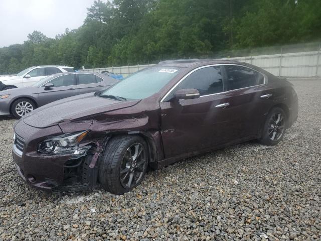 2014 Nissan Maxima VIN 1N4AA5APXEC473989 COPART salvage auction — FRONT END, Wv - Salvage Certificate, sold $1,050 on 2026-07-09 (photo 1)