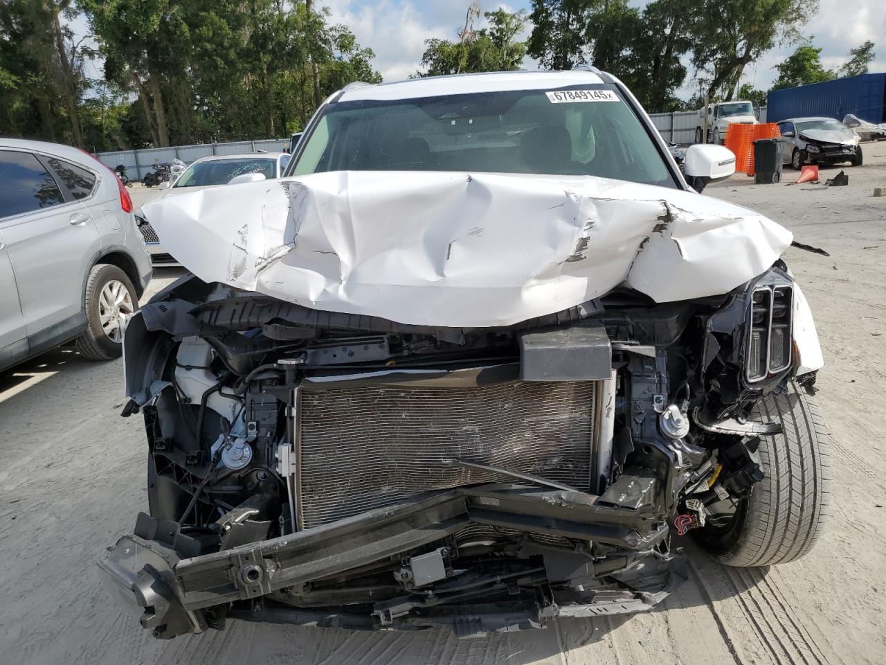 2023 Kia Telluride VIN 5XYP5DGC0PG409952 COPART salvage auction — Front End, FL - CERT OF TITLE SLVG REBUILDABLE, sold $8,000 on 2026-06-30 (photo 5)