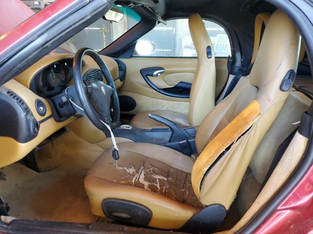 2001 Porsche Boxster VIN WP0CA29821U625928 COPART salvage auction — MECHANICAL, Oh - Dis/Dlr/Exp Only Clean Title, sold $1,600 on 2026-08-20 (photo 7)