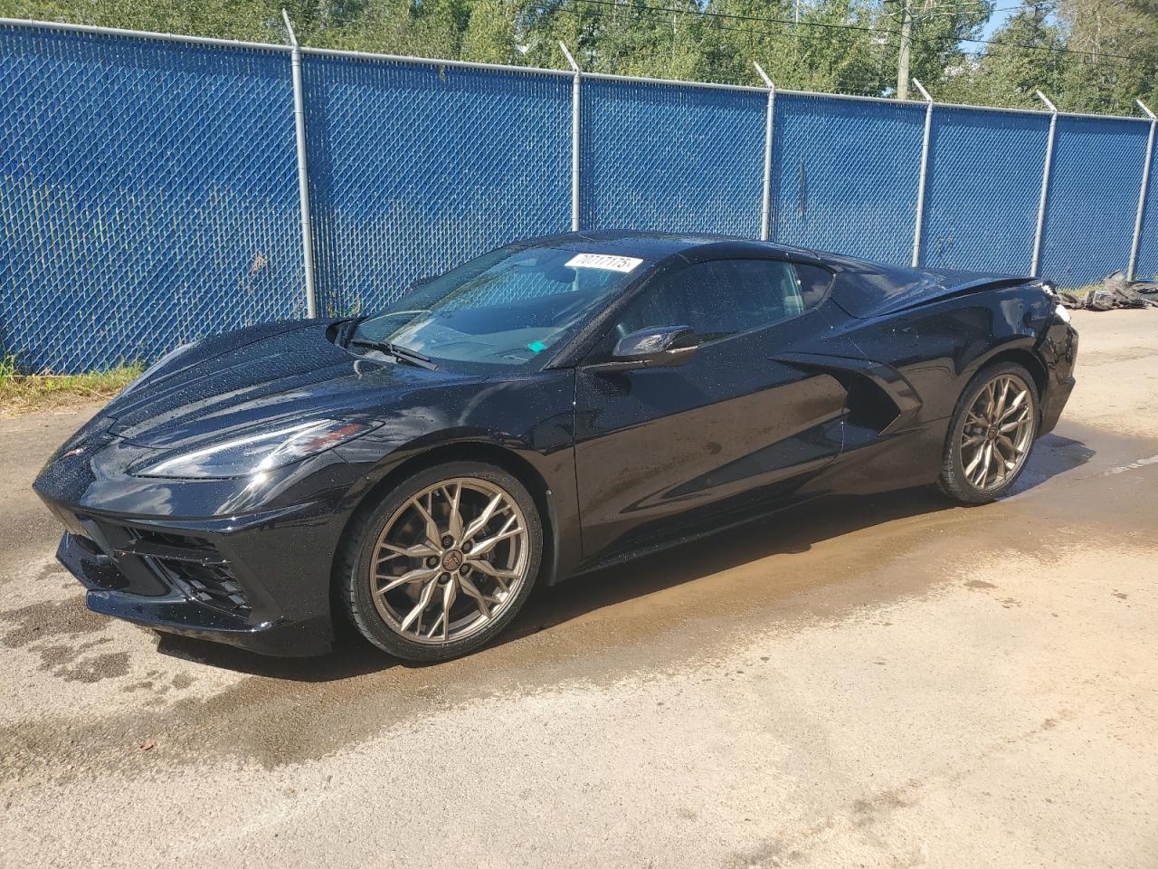 2025 Chevrolet Corvette VIN 1G1YA2D43S5105705 COPART salvage auction — Rear End, Salvage Title, sold $55,000 on 2025-10-16 (photo 1)