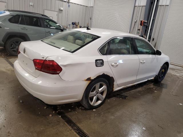 2013 Volkswagen Passat VIN 1VWBP7A35DC033227 COPART salvage auction — FRONT END, Tx - Salvage Vehicle Title, sold $225 on 2026-07-29 (photo 3)