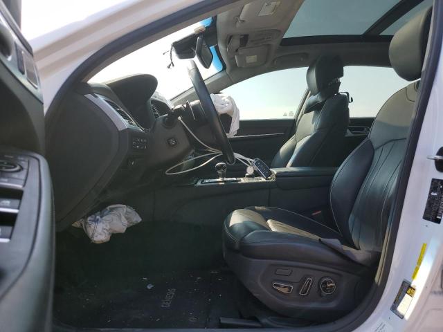 2018 Genesis G80 VIN KMHGN4JF7JU265580 COPART salvage auction — FRONT END, NY - MV-907A SALVAGE CERTIFICATE, sold $3,000 on 2026-07-27 (photo 7)
