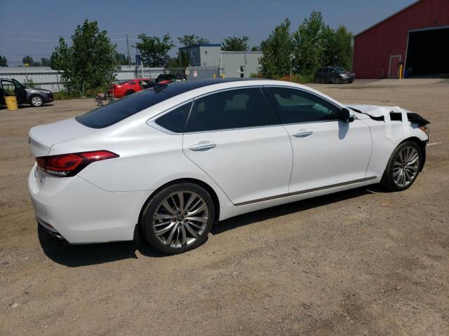 2018 Genesis G80 VIN KMHGN4JF7JU265580 COPART salvage auction — FRONT END, NY - MV-907A SALVAGE CERTIFICATE, sold $3,000 on 2026-07-27 (photo 3)
