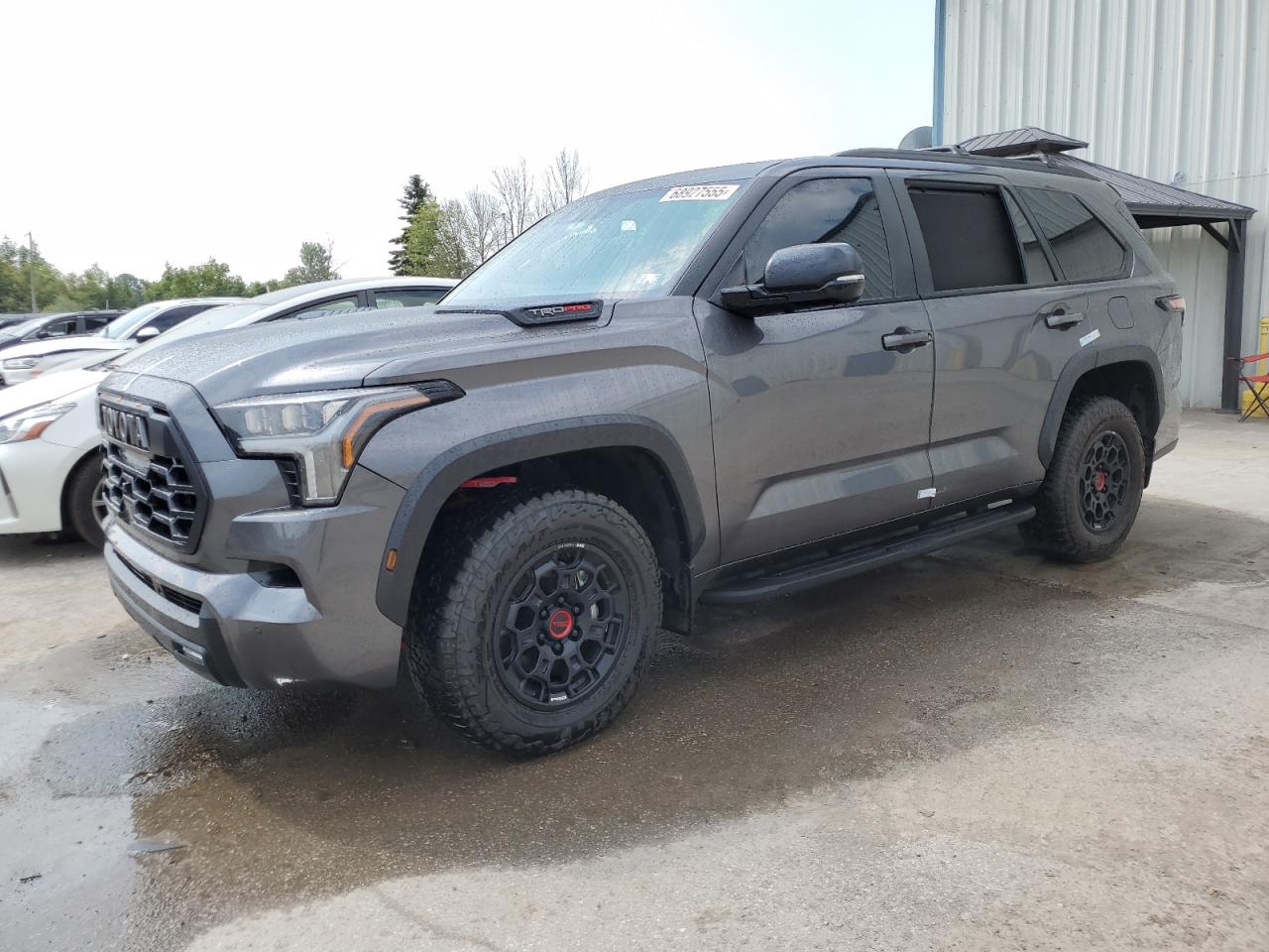 2024 Toyota Sequoia VIN 7SVAAABA6RX044074 COPART salvage auction — Vandalized, Salvage Title, sold $53,500 on 2025-12-01 (photo 1)