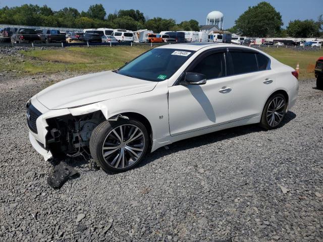 2015 Infiniti Q50 VIN JN1BV7AR0FM420085 COPART salvage auction — FRONT END, Nj - Cert Of Title-Salvage, sold $625 on 2026-07-24 (photo 1)