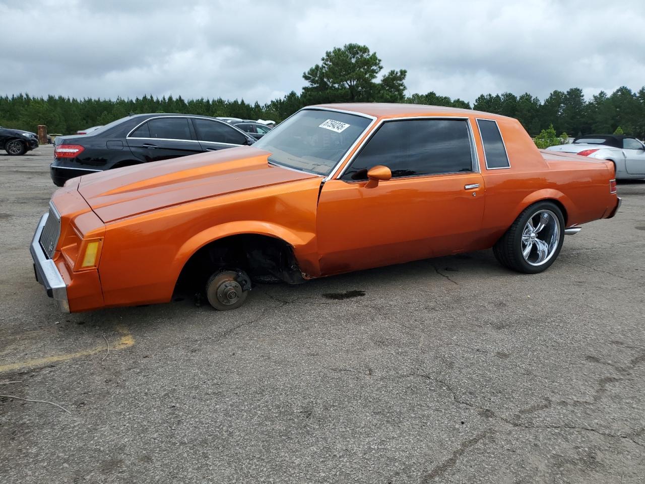 1981 Buick Regal VIN 1G4AJ47A0BG120538 COPART salvage auction — Unknown, SC - CERT OF TITLE-SALVAGE, sold $4,050 on 2025-08-29 (photo 1)