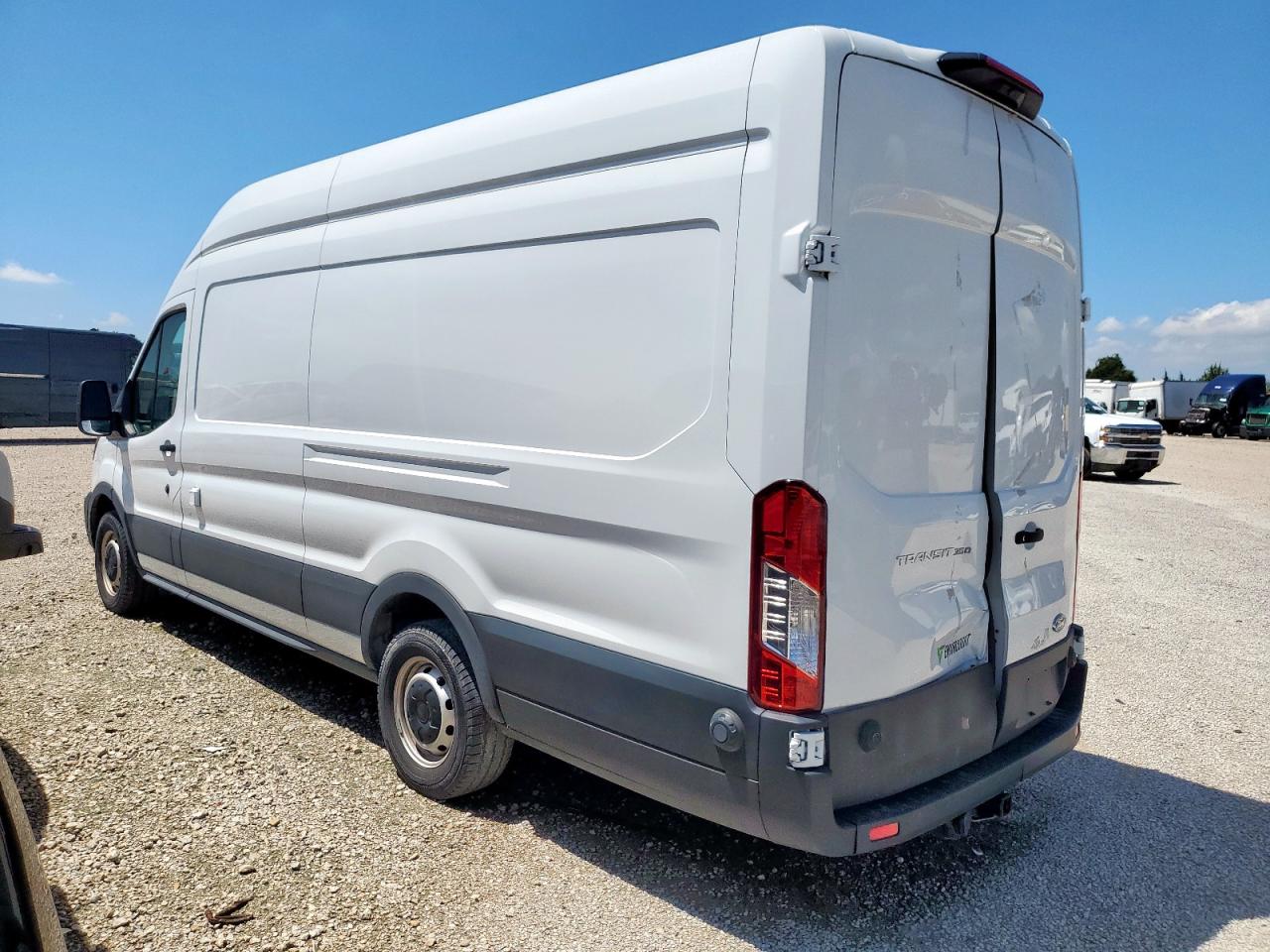 2023 Ford Transit VIN 1FTBW3X89PKA01098 COPART salvage auction — Front End, PA - CERTIFICATE OF SALVAGE, sold $24,400 on 2026-07-09 (photo 2)