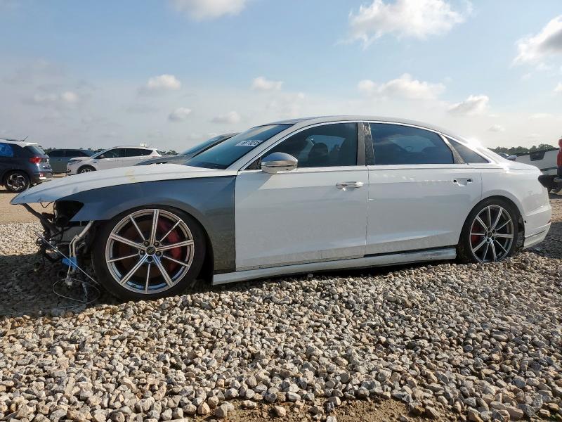 2023 Audi S8 VIN WAULSAF80PN003209 COPART salvage auction — FRONT END, Fl - Cert Of Title Slvg Rebuildable, sold $26,000 on 2026-07-28 (photo 1)