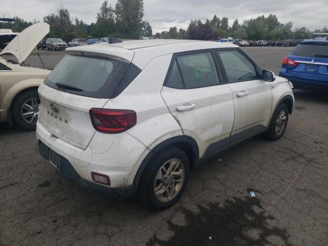 2022 Hyundai Venue VIN KMHRB8A38NU147347 COPART salvage auction — Front End, OR - SALVAGE TITLE CERTIFICATE, sold $1,850 on 2025-10-20 (photo 3)