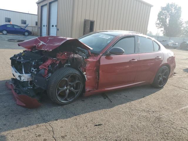 2018 Alfa romeo Giulia VIN ZARFAECN4J7598801 COPART salvage auction — FRONT END, Id - Salvage Certificate Of Title, sold $275 on 2026-07-22 (photo 1)