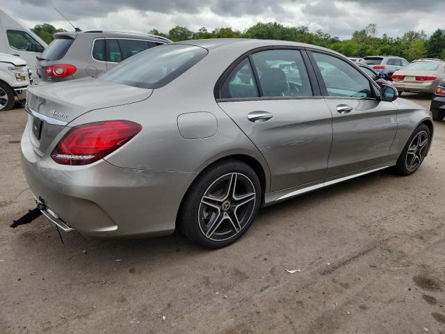 2019 Mercedes-benz C class VIN WDDWF8EB8KR510912 COPART salvage auction — REAR END, Salvage Title, sold $7,600 on 2026-07-24 (photo 3)