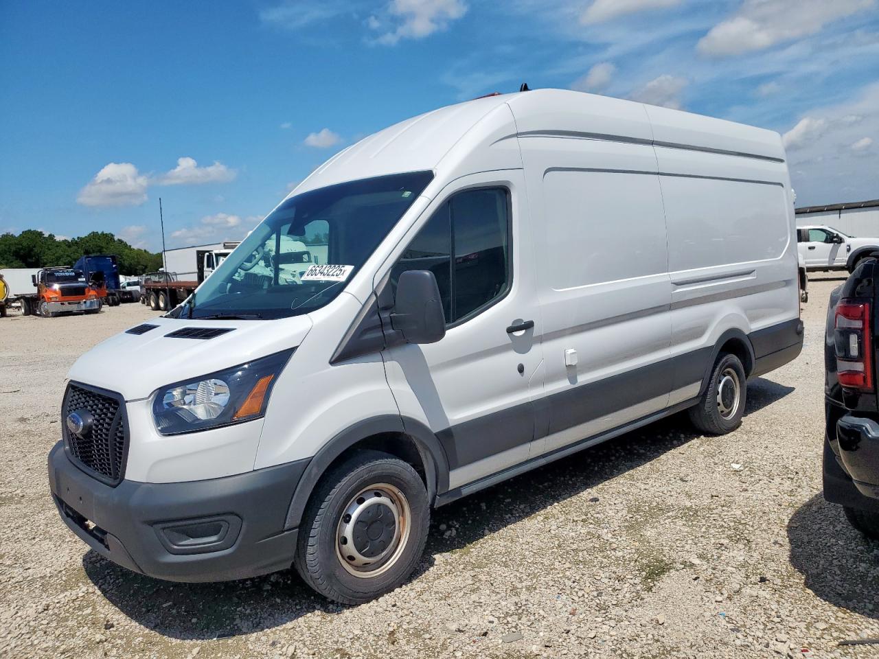 2023 Ford Transit VIN 1FTBW3X89PKA01098 COPART salvage auction — Front End, PA - CERTIFICATE OF SALVAGE, sold $24,400 on 2026-07-09 (photo 1)
