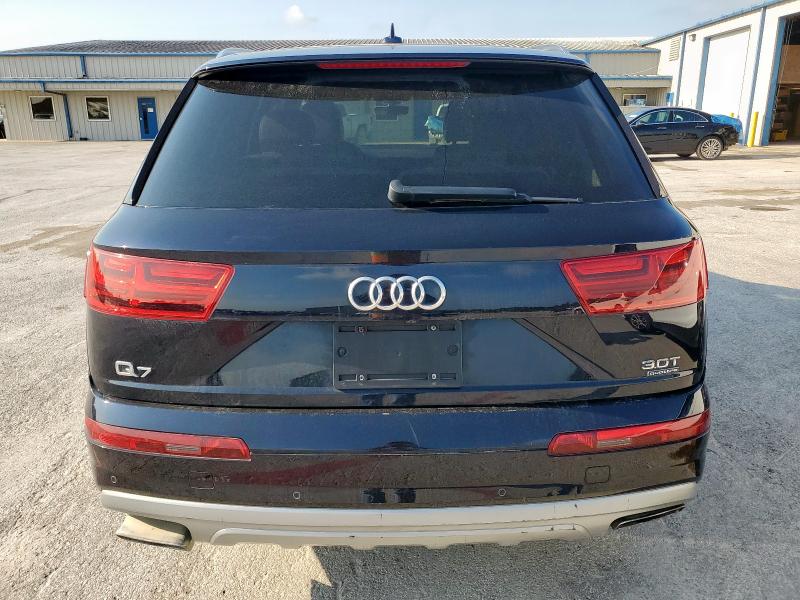 2017 Audi Q7 VIN WA1LAAF72HD018759 COPART salvage auction — MECHANICAL, La - Certificate Of Title, sold $4,850 on 2026-07-17 (photo 6)