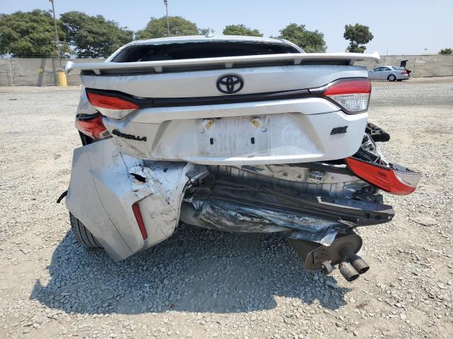 2022 Toyota Corolla VIN JTDS4MCE6N3507129 COPART salvage auction — REAR END, Ca - Salvage Certificate, sold $4,350 on 2026-07-17 (photo 6)