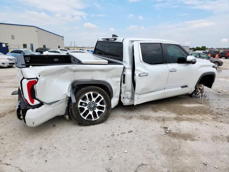 2025 Toyota Tundra VIN 5TFMA5DB1SX239431 COPART salvage auction — Rear End, TX - SALVAGE VEHICLE TITLE, sold $26,200 on 2025-10-23 (photo 3)