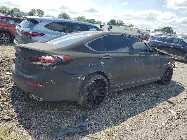 2018 Genesis G80 VIN KMHGN4JBXJU232327 COPART salvage auction — ROLLOVER, Mo - Salvage Certificate Of Title, sold $1,300 on 2026-07-14 (photo 3)