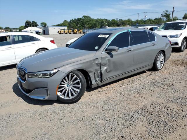 2022 BMW 7 series VIN WBA7T4C00NCH62629 COPART salvage auction — FRONT END, NJ - CERT OF TITLE-SALVAGE, sold $5,100 on 2026-07-31 (photo 1)