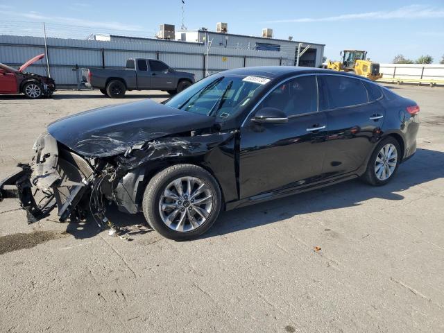 2018 Kia Optima VIN 5XXGU4L34JG181748 COPART salvage auction — FRONT END, CA - SALVAGE CERTIFICATE, sold $975 on 2026-07-10 (photo 1)