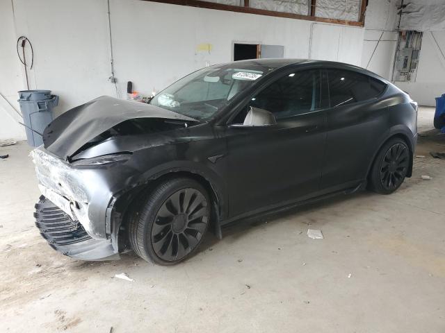 2022 Tesla Model y VIN 7SAYGDEF2NF537662 COPART salvage auction — FRONT END, TX - SALVAGE VEHICLE TITLE, sold $8,200 on 2026-07-06 (photo 1)