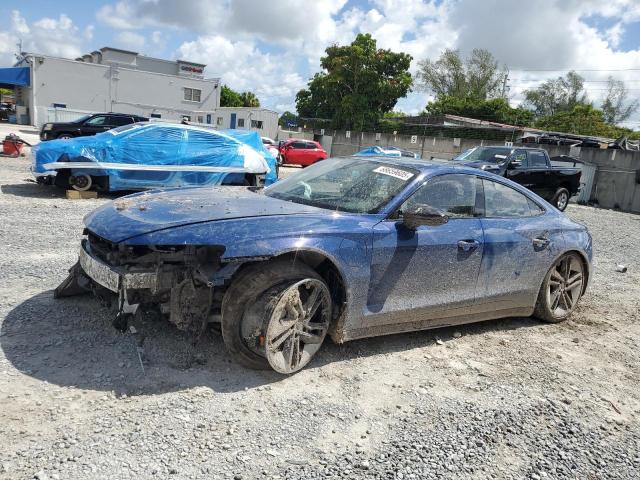 2024 Audi RS e-tron GT VIN WAUBHBFW3R7900076 COPART salvage auction — Front End, FL - CERT OF TITLE SLVG REBUILDABLE, sold $29,500 on 2025-11-11 (photo 1)