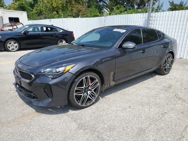 2023 Kia Stinger VIN KNAE55LC7P6129092 COPART salvage auction — FRONT END, Mo - Salvage Certificate Of Title, sold $4,400 on 2026-07-24 (photo 1)