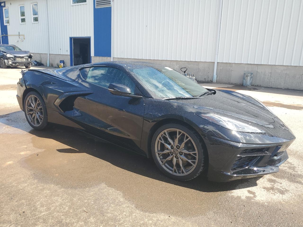 2025 Chevrolet Corvette VIN 1G1YA2D43S5105705 COPART salvage auction — Rear End, Salvage Title, sold $55,000 on 2025-10-16 (photo 4)