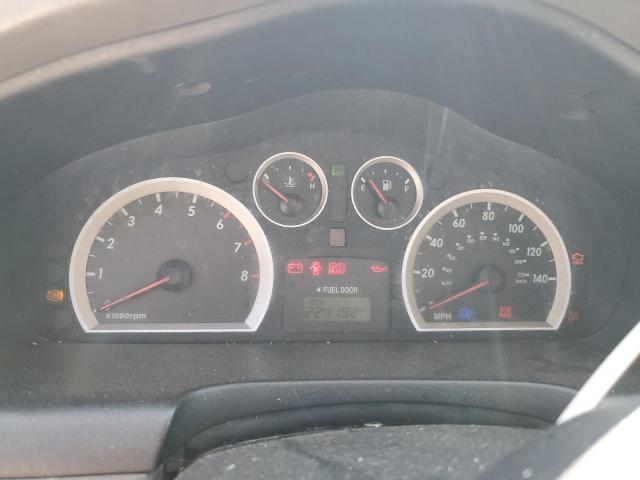 2005 Hyundai Santa fe VIN KM8SC13E65U883594 COPART salvage auction — FRONT END, In - Bill Of Sale - Parts Only, sold $300 on 2026-07-06 (photo 9)