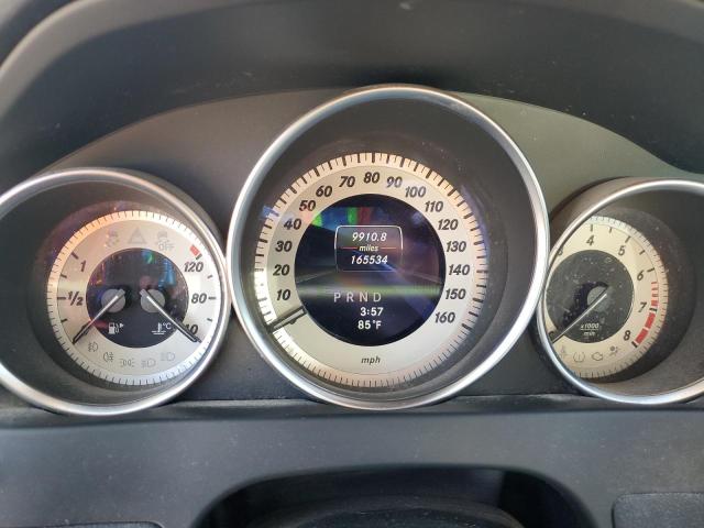 2013 Mercedes-benz C-klasse VIN WDDGF8AB2DR281060 COPART salvage auction — REAR END, Co - Bill Of Sale-Parts Only, sold $925 on 2026-07-08 (photo 9)