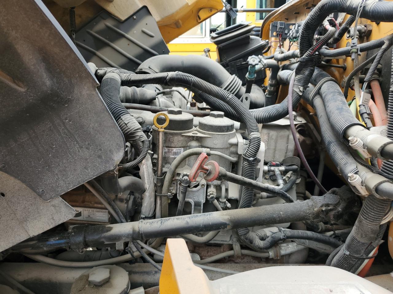 2013 Ic Corporation Ce Series School VIN 4DRBUSKNXDB300958 COPART salvage auction — Rear End, IA - CERTIFICATE OF TITLE, sold $1,200 on 2026-07-06 (photo 7)