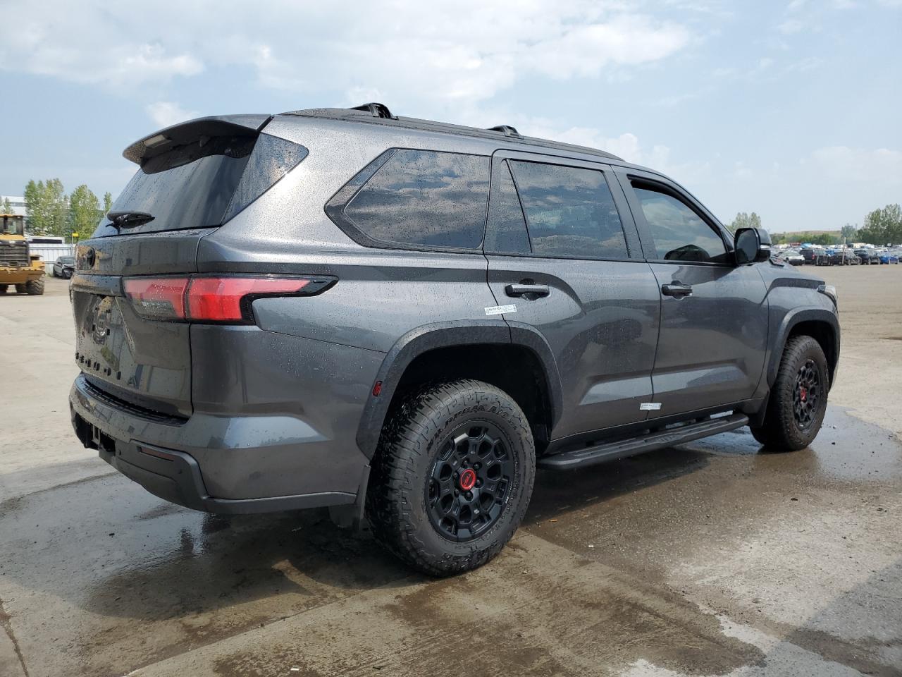 2024 Toyota Sequoia VIN 7SVAAABA6RX044074 COPART salvage auction — Vandalized, Salvage Title, sold $53,500 on 2025-12-01 (photo 3)