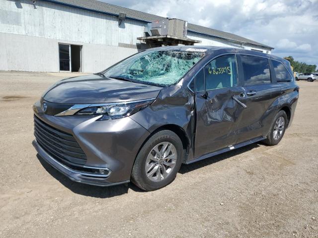 2024 Toyota Sienna VIN 5TDYSKFC7RS114503 COPART salvage auction — Top/Roof, MI - CERTIFICATE OF TITLE, sold $32,000 on 2025-09-02 (photo 1)