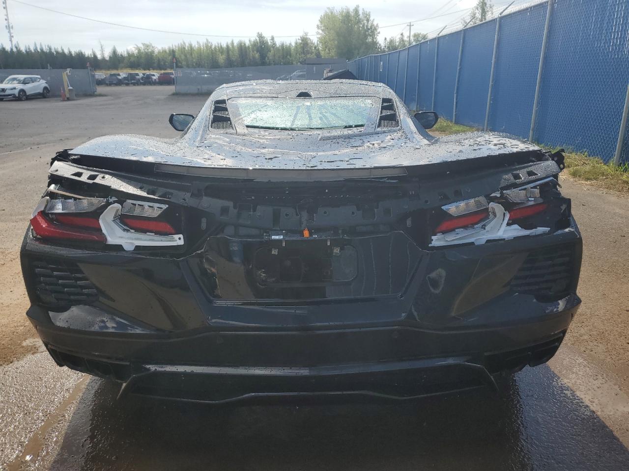 2025 Chevrolet Corvette VIN 1G1YA2D43S5105705 COPART salvage auction — Rear End, Salvage Title, sold $55,000 on 2025-10-16 (photo 6)
