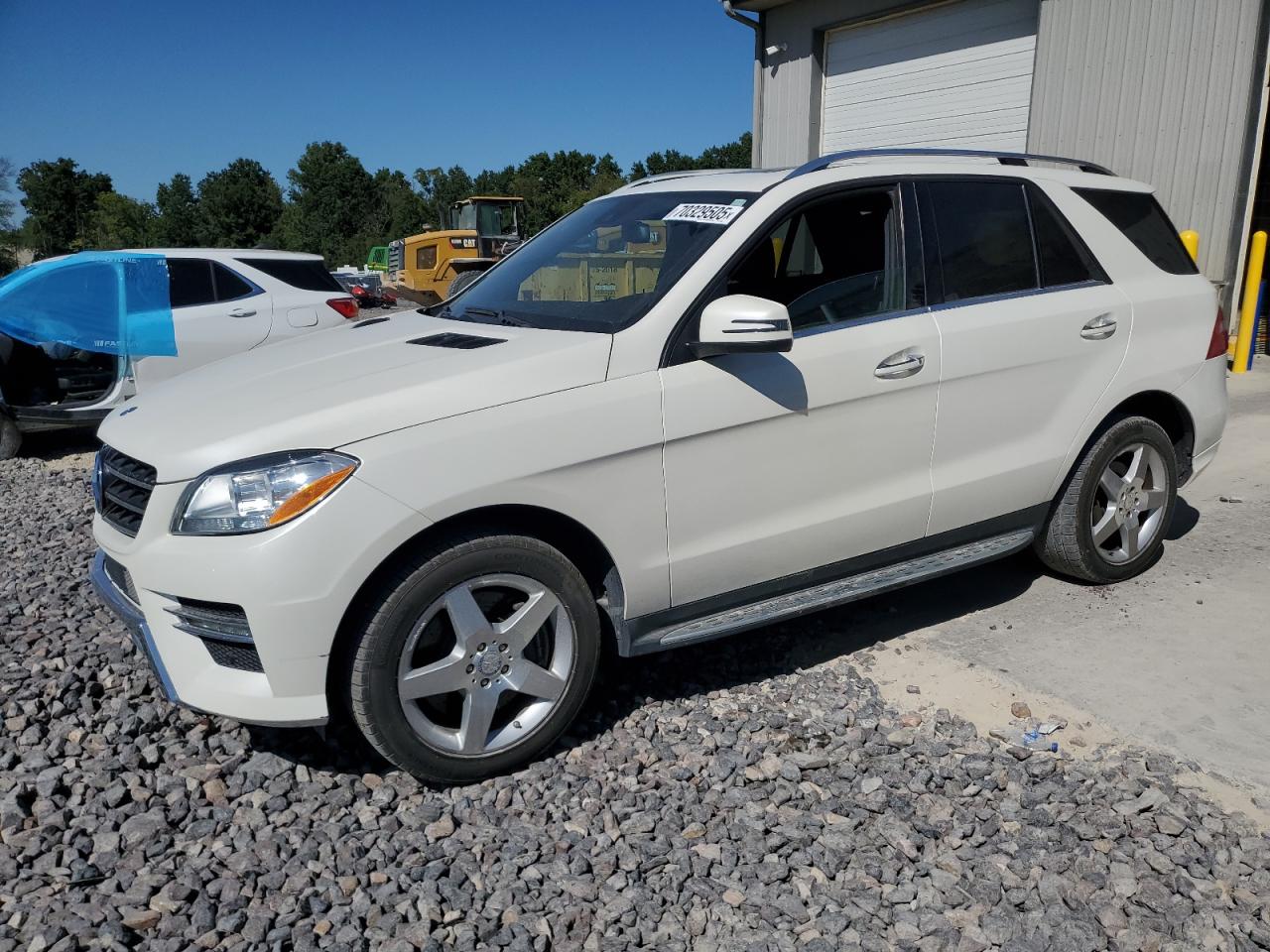2014 Mercedes-Benz ML-Class VIN 4JGDA7DB7EA332064 — COPART salvage auction photo