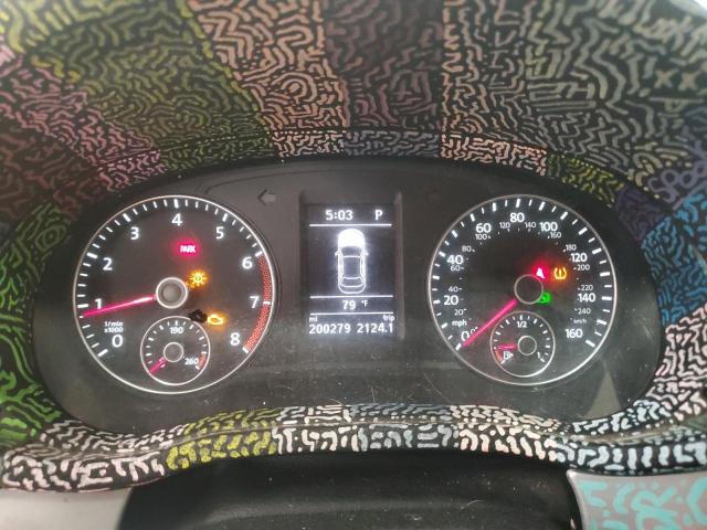 2013 Volkswagen Passat VIN 1VWBP7A35DC033227 COPART salvage auction — FRONT END, Tx - Salvage Vehicle Title, sold $225 on 2026-07-29 (photo 9)