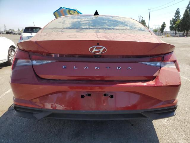 2023 Hyundai Elantra VIN KMHLM4AG4PU599830 COPART salvage auction — FRONT END, Ca - Salvage Certificate, sold $4,300 on 2026-07-14 (photo 6)