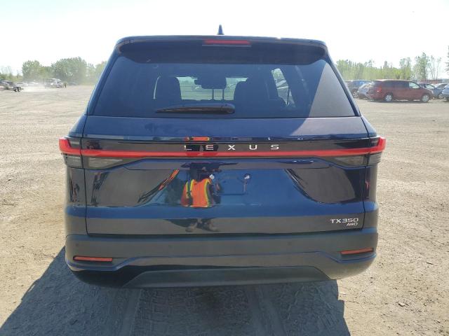 2024 Lexus Tx 350 VIN 5TDAAAB63RS000495 COPART salvage auction — VANDALISM, On - Permit Salvage, sold $40,000 on 2026-07-14 (photo 6)
