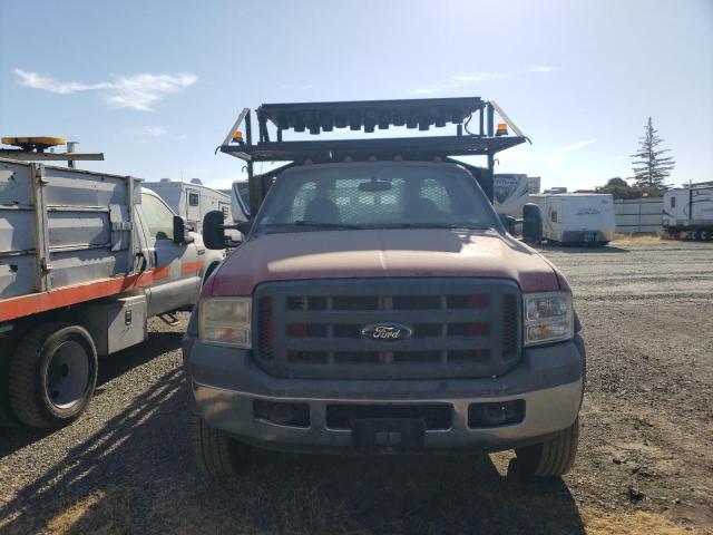 2005 Ford F-450 super duty VIN 1FDXF46Y45ED35690 COPART salvage auction — NORMAL WEAR, CA - DIS/DLR/EXP ONLY CLEAN TITLE, sold $450 on 2026-07-09 (photo 5)