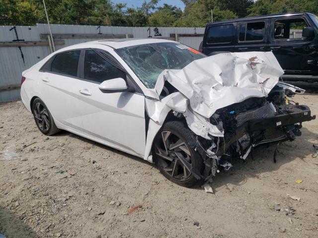 2024 Hyundai Elantra VIN KMHLS4DGXRU705279 COPART salvage auction — FRONT END, Md - Cert Of Salvage < 75% Damage, sold $1,650 on 2026-07-07 (photo 4)