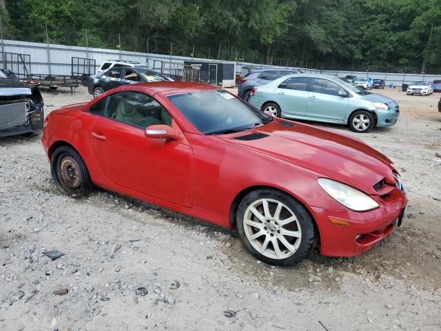2005 Mercedes-benz Slk-class VIN WDBWK56F45F053896 COPART salvage auction — FRONT END, Ga - Derelict Bos/Parts Only, sold $275 on 2026-07-10 (photo 4)