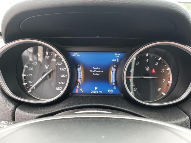2018 Maserati Levante VIN ZN661YUA1JX298431 COPART salvage auction — ALL OVER, Wv - Salvage Certificate, sold $6,100 on 2026-08-06 (photo 9)