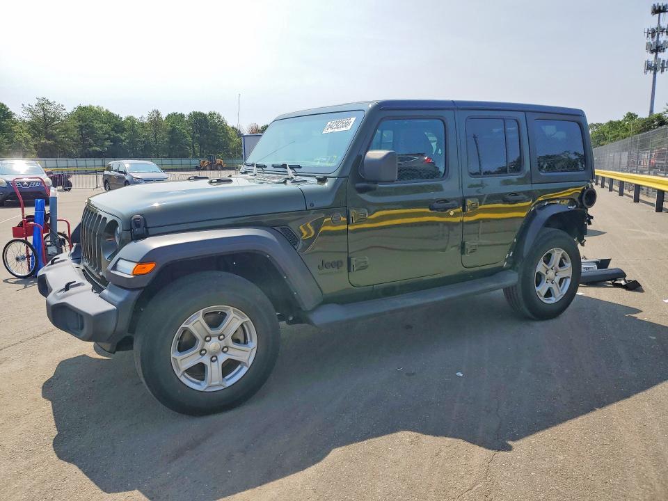 2022 Jeep Wrangler / VIN 1C4HJXDNXNW150958 — COPART salvage auction photo